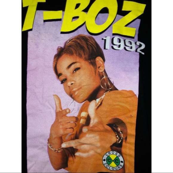 Cross Colours Vintage T-Boz of TLC T-Shirt - Picture 2 of 4